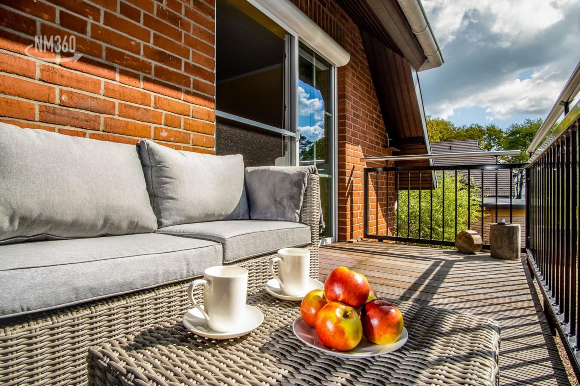 Traumhaftes Appartement Mit Balkon - Odins Blick Wohnung 6 - Mit Privatstrand, Sauna Lobbe Dış mekan fotoğraf