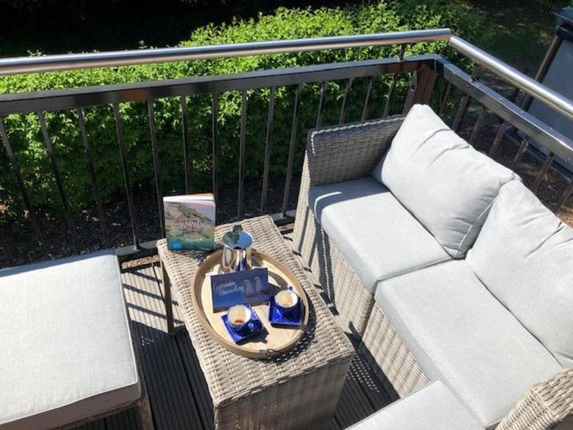 Traumhaftes Appartement Mit Balkon - Odins Blick Wohnung 6 - Mit Privatstrand, Sauna Lobbe Dış mekan fotoğraf